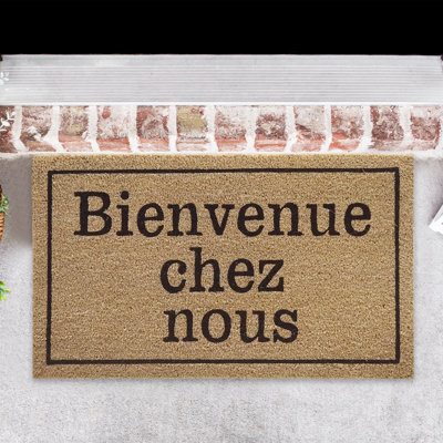 Paillasson Coir Bienvenue Chez Nous