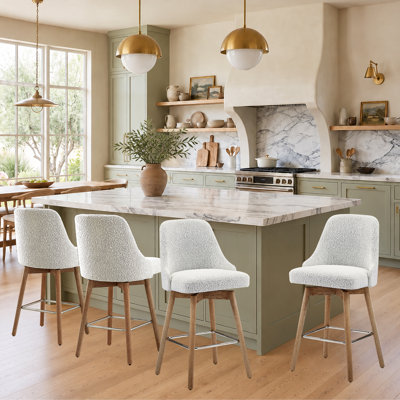 Cronk Swivel Bar Stool