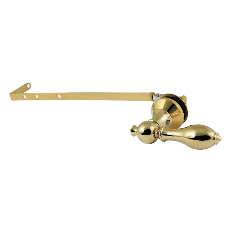 Kingston Brass KTACLD American Classic Universal Front Or Side Mount Toilet Tank Lever, Laiton poli