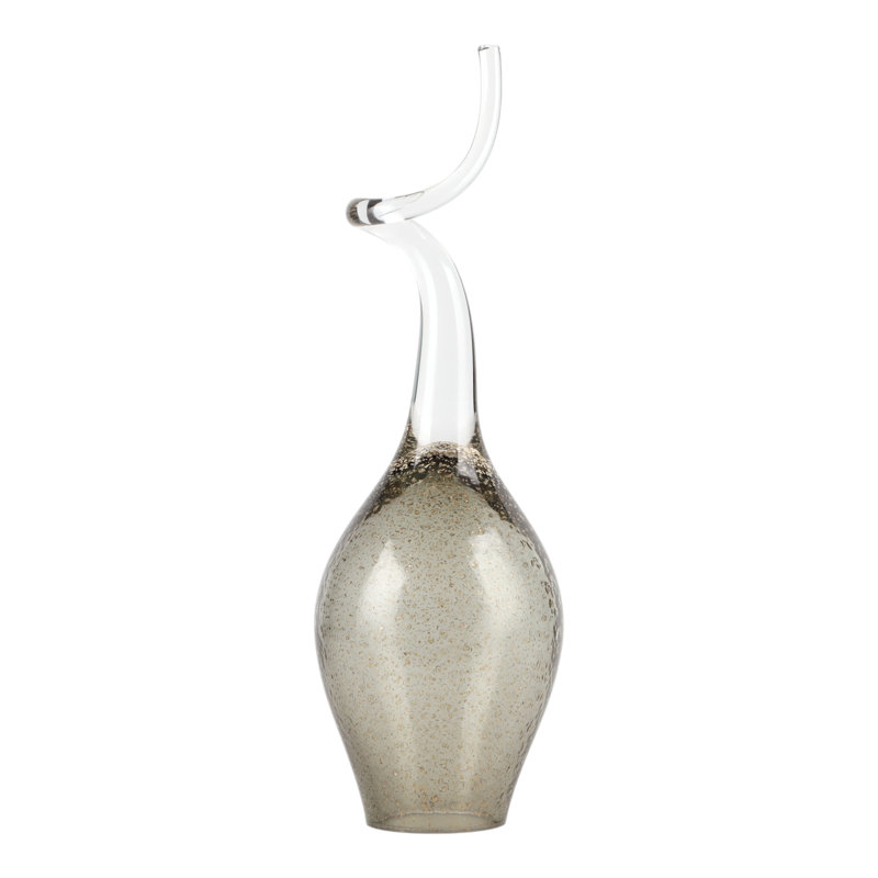 Sagebrook Home 17" Seward Medium Glass Statuary, 17'' H X 6'' W X 6'' D
