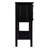 Solid Wood Console Table With Shelf, Multi-purpose - 48'' Side Table, Retro Look, For Kitchen