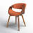 Clarissa Bhavya Upholstered Arm Chair-1190903500