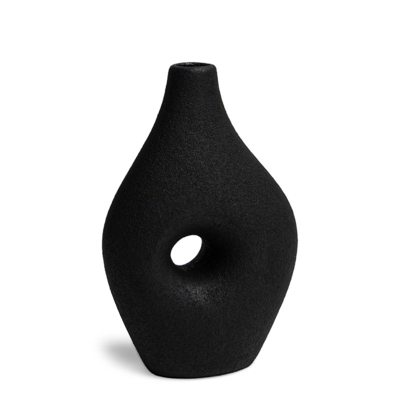 Grand vase décoratif moderne Villa Moda Silke, H 8,5 po x l 2,6 po x P 5,7 po