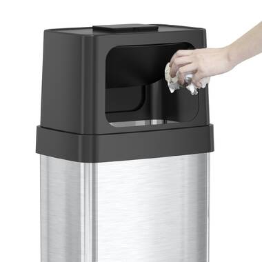 Latitude Run® Alayzia 25 Gallon Trash Can & Reviews