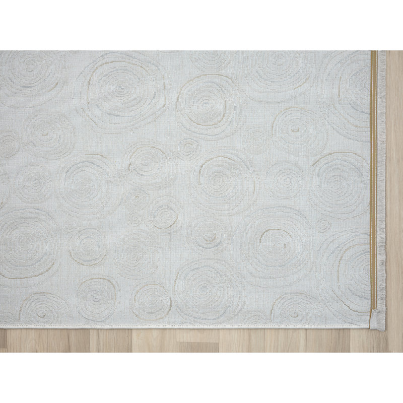 Penelope Cream Rug, Rectangle 80 x 150cm