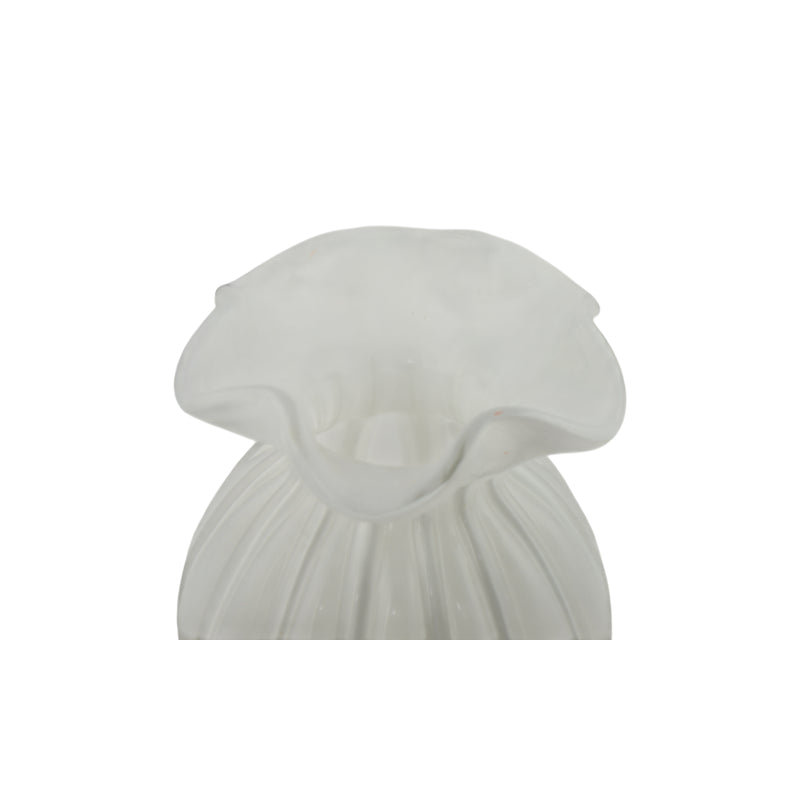 Vase en verre 8 po