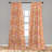 Paisley Semi-Sheer Rod Pocket Curtain Panels-105787210-45201226
