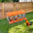 4-Compartment Chicken Nesting Box With Egg Collection-404353854