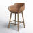 Bahari Leather Swivel Stool-2049008056-2065508633-2023032123