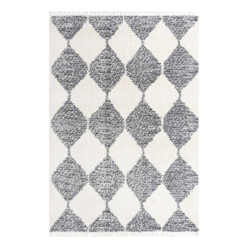 Tapis à poil long Serenity, Rectangle 10 pi x 14 pi