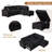 Hilge Pull Out sofa bed L Shape Couch Sleeper Sofa Bed-176293477