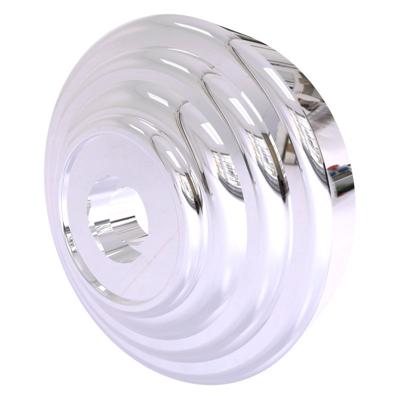 Support de rideau de douche Beresford, Chrome poli