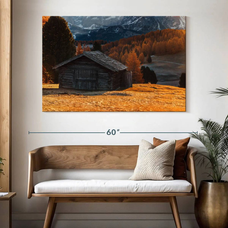 Alvord Woodshed Autumn, H 34 po x l 51 po