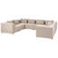Chandy 8 Seater Boucle Corner Sectional-168784359