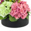 Centre de table orchidée avec hortensias et dahlias-129911337-129911339