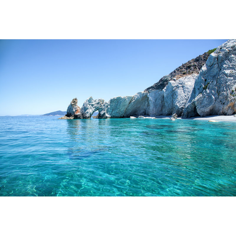 «Lalaria Beach, Skiathos», photographie sur toile tendue, L 12 po x H 8 po