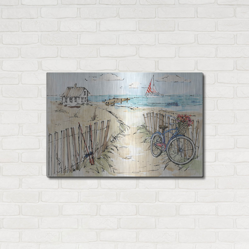 «Coastal Catch V» par Anne Tavoletti, H 24 po x l 36 po