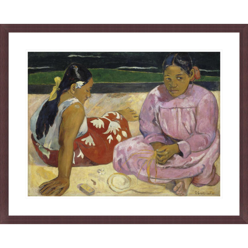  Paul Gauguin - estampe numérique encadrée, H 23,5 po x l 29,12 po