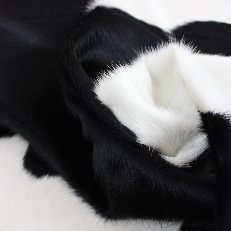 Cowhide Rug Black And White
