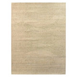 Distressed Homage Hand Knotted Wool Dots Area Rug