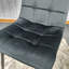 Velvet Upholstered Kitchen Dining Chair With Strong Black Metal Legs Living Room Bedroom Chair-864435870-813954777