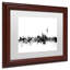 « berlin allemagne horizon b&w », impression encadrée-17769437-69372535