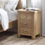 Jeremey 45cm W Solid Wood Bedside Table