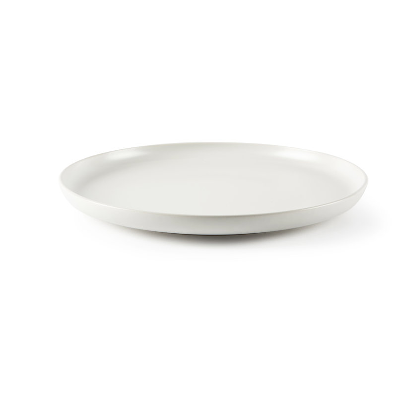 Nordic Piece Ceramic Dinnerware Set - Service for 6, White