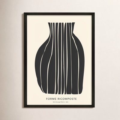 Quinn "Composition in Black" Print