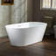 Baignoire de trempage autoportante 67 po. X 32 po.-74765261