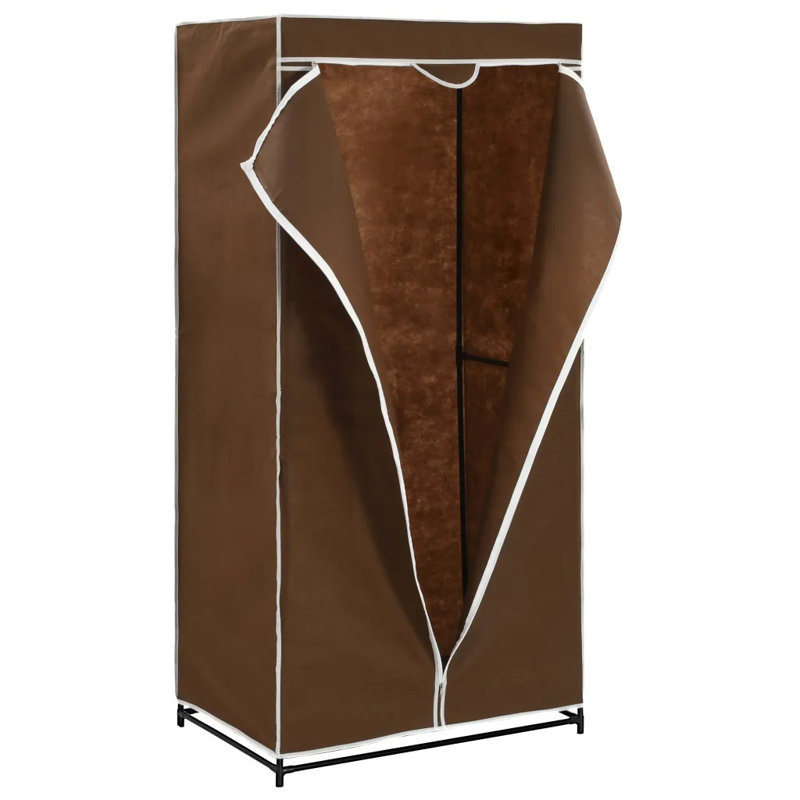 2 Door Wardrobe, Brown