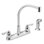 M-Bition Double Handle Kitchen Faucet with Side Spray