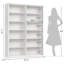 72" H x 47.2" W Wood Double 6-Tier Bookcase(set of 2)-1330518465