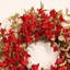 Couronne florale artificielle 24 po Forsythia