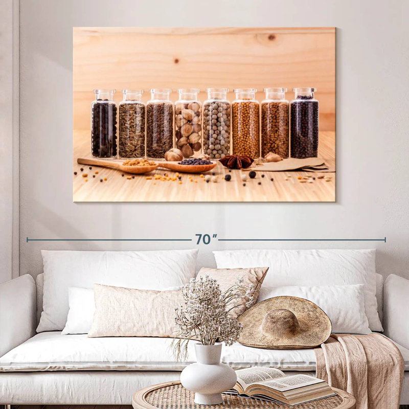 Yarlin Spice Jars, 34" H x 51" W