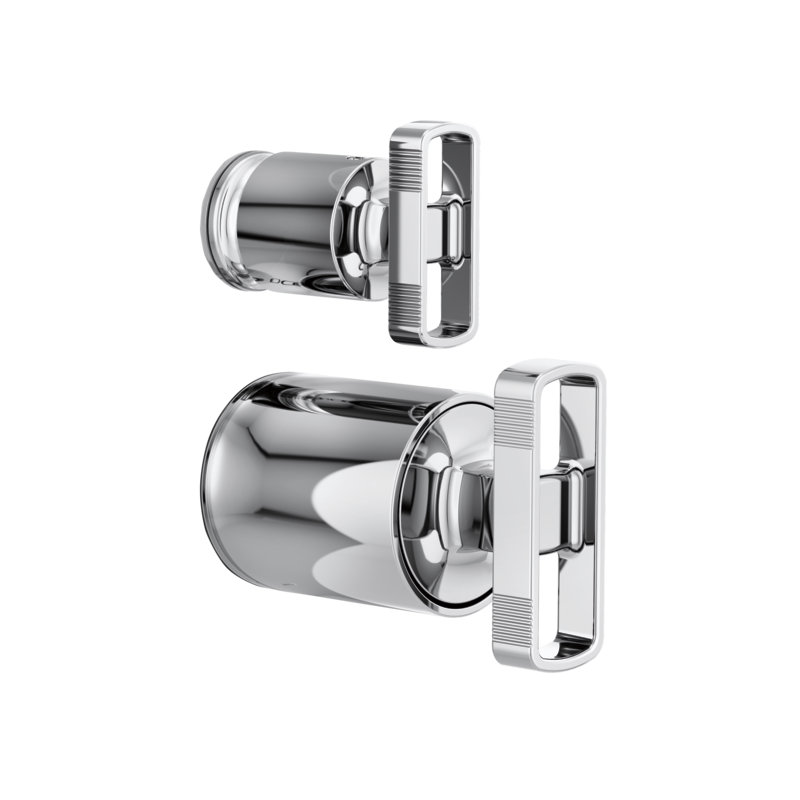 Kintsu® Pressure Balance Valve, Knob, Polished Chrome