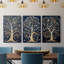 Lanscape Study Series XXIX - Ensemble de toiles tendues avec châssis Premium - Prêt à être accroché-478755836