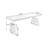 Dark Walnut Rectangular Solid Wood desks-107968589