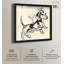 Décoration murale mignonne Martini Pup II par Art Remedy-115125385-115125382
