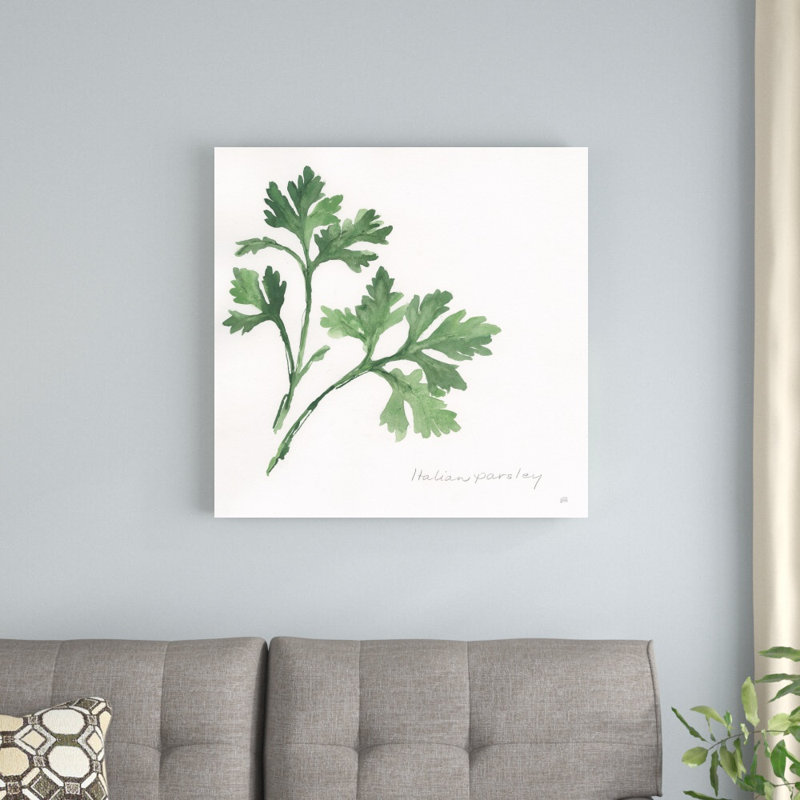«Italian Parsley» par Chris Paschke, reproduction d'art sur toile tendue, H 30 po x l 30 po
