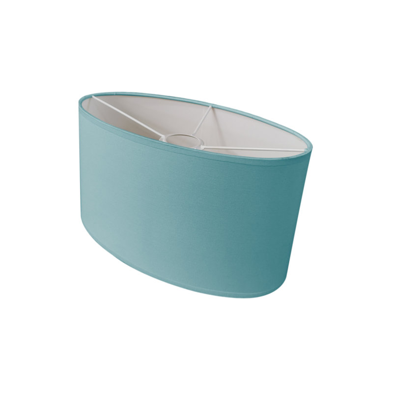 Maia 1 - Light White Cylinder Pendant, 30cm x 50cm W x 25cm D, Blue