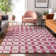 Premium Machine Washable Prisco Blush Rug