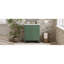Meuble-lavabo avec lavabo / porte en céramique et tablettes réglables / meuble-lavabo