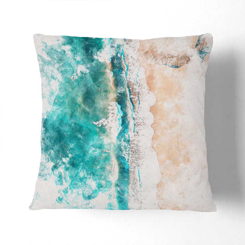 Square Cushion, 55cm H x 55cm W x 20cm D, Stone