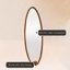Oval Solid Wood Full Length Mirrors