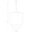Fringe Leather Chandelier w/ Solid Accents-2084546995-2084560025-2084560031