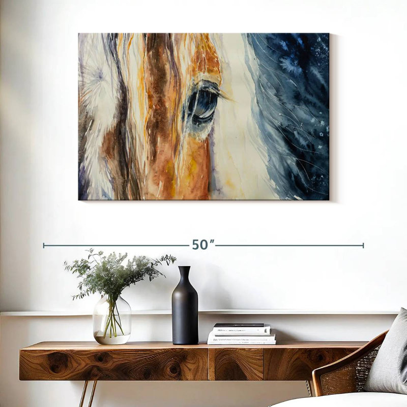 Brampt Horse Eye, 26" H x 39" W