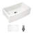 White Farmhouse Sink - White Kitchen Sink Ceramic Arch Edge Apron Front Single Bowl Farm Kitchen Sinks
