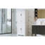 Armoire de rangement polyvalente pour salle de bain avec des fonctionnalités avancées pour une organisation optimale