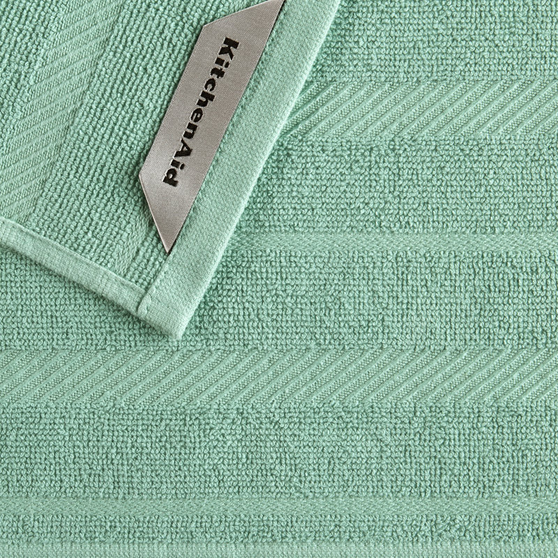 KitchenAid Albany Dishcloth 12"x12", Aqua